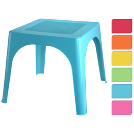 Kindertisch, BxHxT: 59 x 47 x 59 cm, Tischplatte: Polypropylen Kindertisch, BxHxT: 59 x 47 x 59 cm, Tischplatte: Polypropylen