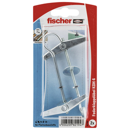 Kipp- und Federklappdübel , 2 Stück, 14 mm