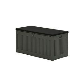 Kissenbox, BxHxT: 51 x 57,7 x 54,7 cm, grau/schwarz