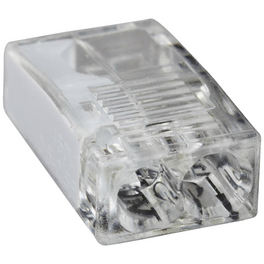 Klemme, Compact, Kunststoff, Weiß, Kabel von 0,5 bis 2,5 mm²