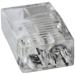 Klemme, Compact, Kunststoff, Weiß, Kabel von 0,5 bis 2,5 mm²