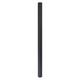 Klobenpfosten, Breite: 6 cm, geeignet für Gartentor, Aluminium