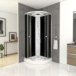 Komplettdusche, HxT: 215 x 90 cm