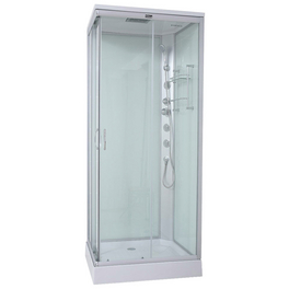 Komplettdusche »Venus S«, BxHxT: 90 x 227 x 80 cm, Eckeinstieg