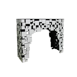 Konsole »Konsole«, BxT: 120 x 35,5 cm, spiegelglas|mitteldichte_faserplatte_mdf