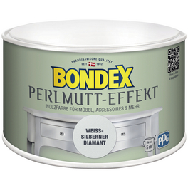 Kreativ Perlmuttfarbe, 0,5 l, weiß