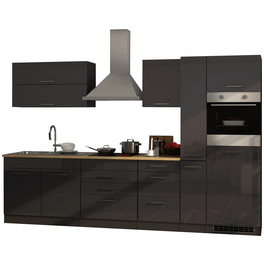 Küchenzeile »Mailand«, mit E-Geräten, Gesamtbreite: 320 cm