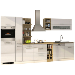 Küchenzeile »Mailand«, mit E-Geräten, Gesamtbreite: 340 cm