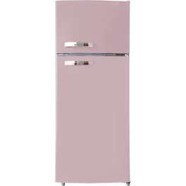 Kühl-Gefrierkombination, BxHxL: 54,5 x 140,6 x 54,5 cm, pink