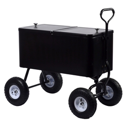 Kühlwagen, schwarz, Metall, BxHxL: 41 x 120 x 81 cm Kühlwagen, schwarz, Metall, BxHxL: 41 x 120 x 81 cm