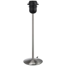 Lampenfuß, Universal, E27, Silber, 40 W