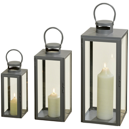 Laterne, Eisen, transparent
