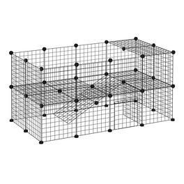 Laufgitter, BxHxT: 73 x 73 x 146 cm, Metall/ABS