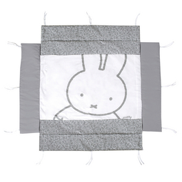 Laufgittereinlage »Miffy «, (BxL): 96 x 96 cm, grau