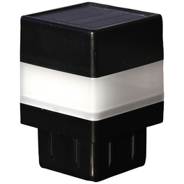 LED-Pfostenkappe, BxHxT: 4,65 x 6,85 x 4,65 cm, für Vierkant-Zaunpfosten in 40 x 40 mm