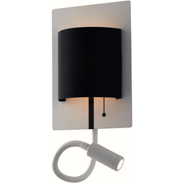 LED-Wandleuchte »Pop«, weiss/schwarz, inkl. Leuchtmittel, Breite: 16 cm