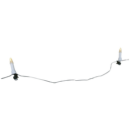 LED-Weihnachtsbaumkette, warmweiß, Netzbetrieb, Kabellänge: 5 m