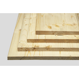 Leimholzplatte, BxH: 40 x 18 cm, Fichte Leimholzplatte, BxH: 40 x 18 cm, Fichte