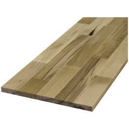 Leimholzplatte, Eichenholz, BxHxL: 30 x 1,8 x 80 cm Leimholzplatte, Eichenholz, BxHxL: 30 x 1,8 x 80 cm