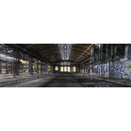 Leinwandbild »CLEO«, BxH: 50 x 150 cm, Motiv: Industry hall
