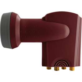 LNB (Low Noise Block), Digital Quattro-LNB Sun Protect ziegelrot