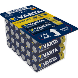 Longlife AA Batterien, Varta Longlife, AA, 1,5 V