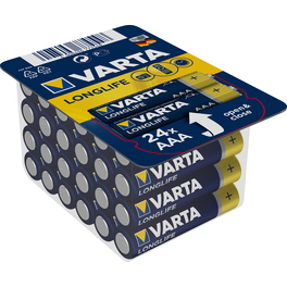 Longlife AAA Batterien, Varta Longlife, AAA, 1,5 V