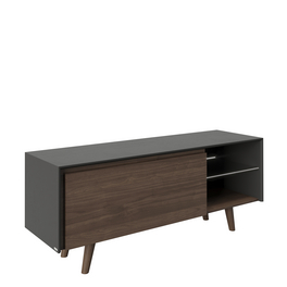 Lowboard »VICTORIA«, BxHxL: 150 x 58,6 x 42 cm, Spanplatte/Massivholz/Glas