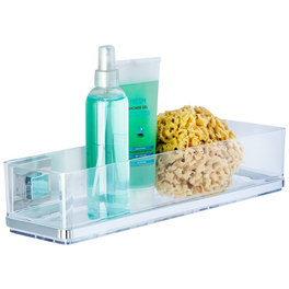Maxiablage »Vacuum-Loc®«, Edelstahl/acrylnitril_butadien_styrol_abs, chromfarben