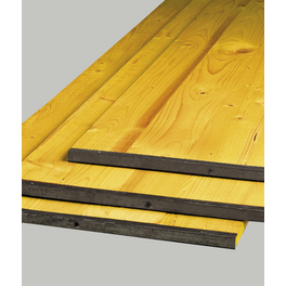 Mehrzwecktafel, Schalungsplatte, C-Profil-Kantenschutz, BxHxL: 50 x 2,1 x 150 cm, Nadelholz