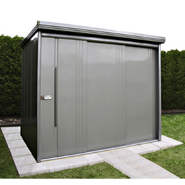 Metallgerätehaus »Nagoya«, 10,22 m³, BxT: 253cm x 192.2cm