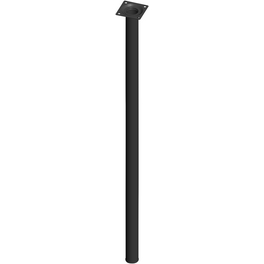 Möbelfuß, Ø: 30 mm, schwarz