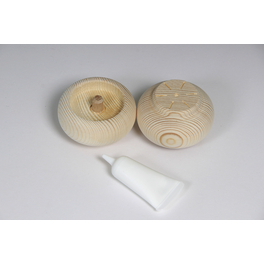 Möbelfuß, Ø: 52 mm, natur Möbelfuß, Ø: 52 mm, natur