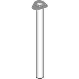 Möbelfuß, Ø: 60 mm, weiß Möbelfuß, Ø: 60 mm, weiß