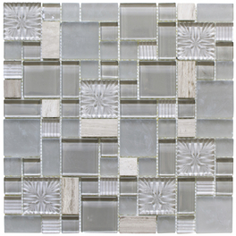 Mosaikfliese »Avantgarde«, BxL: 30 x 30 cm, Wandbelag