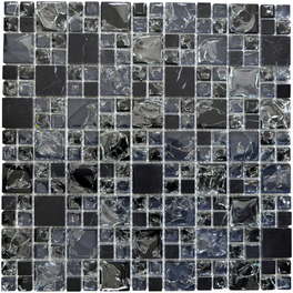 Mosaikfliese »Ice Cube«, BxL: 30,5 x 30,5 cm, Wandbelag