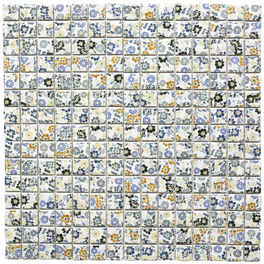 Mosaikfliese »Retro«, BxL: 30,5 x 30,5 cm, Wandbelag Mosaikfliese »Retro«, BxL: 30,5 x 30,5 cm, Wandbelag