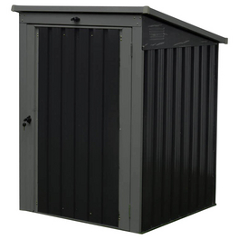 Mülltonnenbox, aus Stahlblech, 104x134x101cm (BxHxT), 240 Liter