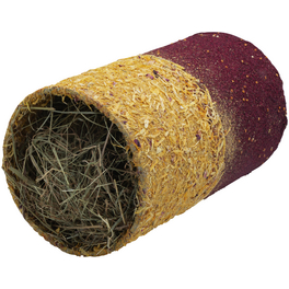 Nager-Knabbertunnel »Heu-Duett«, 300 g, Hibiskus/Hirse/Ringelblume/Rosenblätter Nager-Knabbertunnel »Heu-Duett«, 300 g, Hibiskus/Hirse/Ringelblume/Rosenblätter