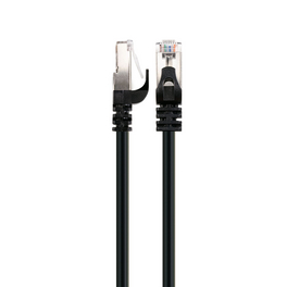 Netzwerkkabel, CAT6 1,0 m schwarz