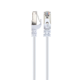 Netzwerkkabel, CAT6 Flachkabel weiss