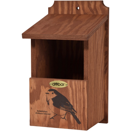 Nistkasten, BxHxL: 18 x 32 x 17 cm, Holz, braun Nistkasten, BxHxL: 18 x 32 x 17 cm, Holz, braun