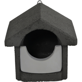 Nistkasten, Holzbeton, geeignet für: Rotkehlchen/Amseln/Zaunkönige Nistkasten, Holzbeton, geeignet für: Rotkehlchen/Amseln/Zaunkönige