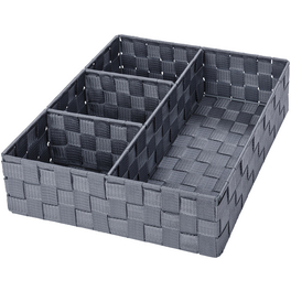 Organizer, Kunststoff, grau Organizer, Kunststoff, grau