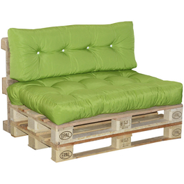 Paletten-Sitzkissen, hellgrün, Uni, BxL: 80 x 120 cm