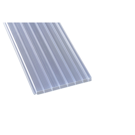 Paneel, Breite: 200 mm, transparent, Polyvinylchlorid (PVC)