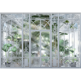Papiertapete »Orangerie«, Breite: 368 cm, inkl. Kleister