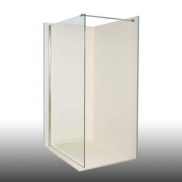 Pendeltür »Vital 8«, Höhe: 200 cm, transparent/silberfarben, 8 mm