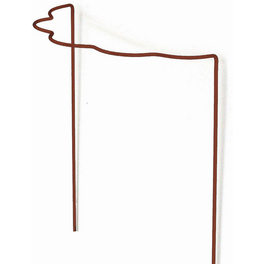Pflanzenstütze, ØxH: 0,6 x 35 cm, Stahl