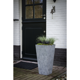 Pflanztopf »Artstone«, Breite: 35 cm, grau, Kunststoff